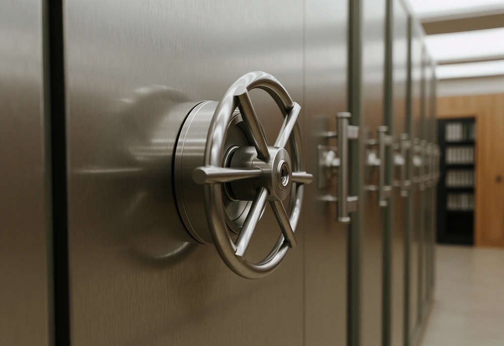 Secure vault mechanism representing data protection